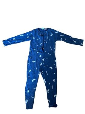 Kids Zara Navy Blue Printed One-Piece